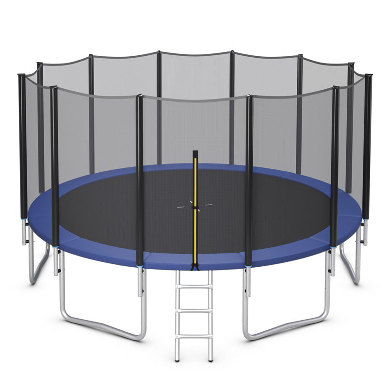 Indoor trampoline with enclosure best sale